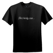 'This body can...' Kids T-Shirt.